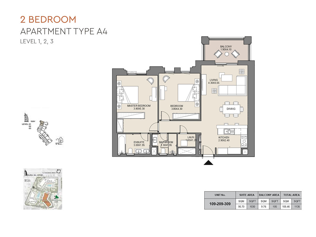 2 Bedroom