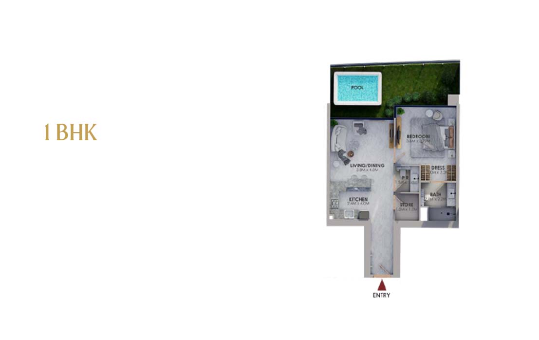 2 Bedroom