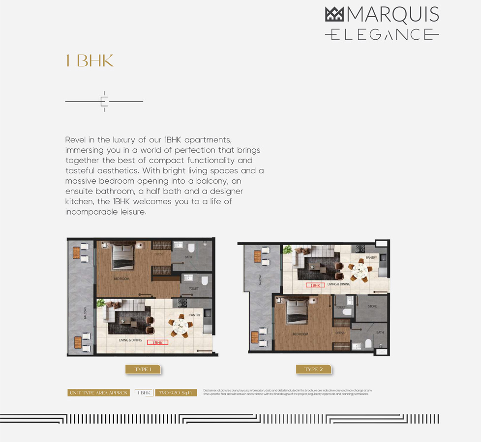 1 Bedroom