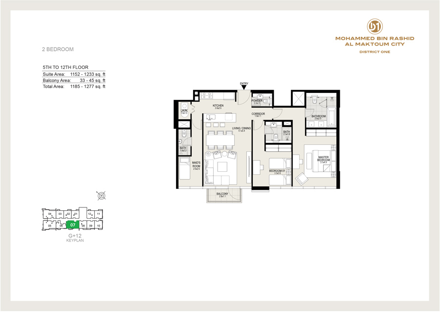 2 Bedroom