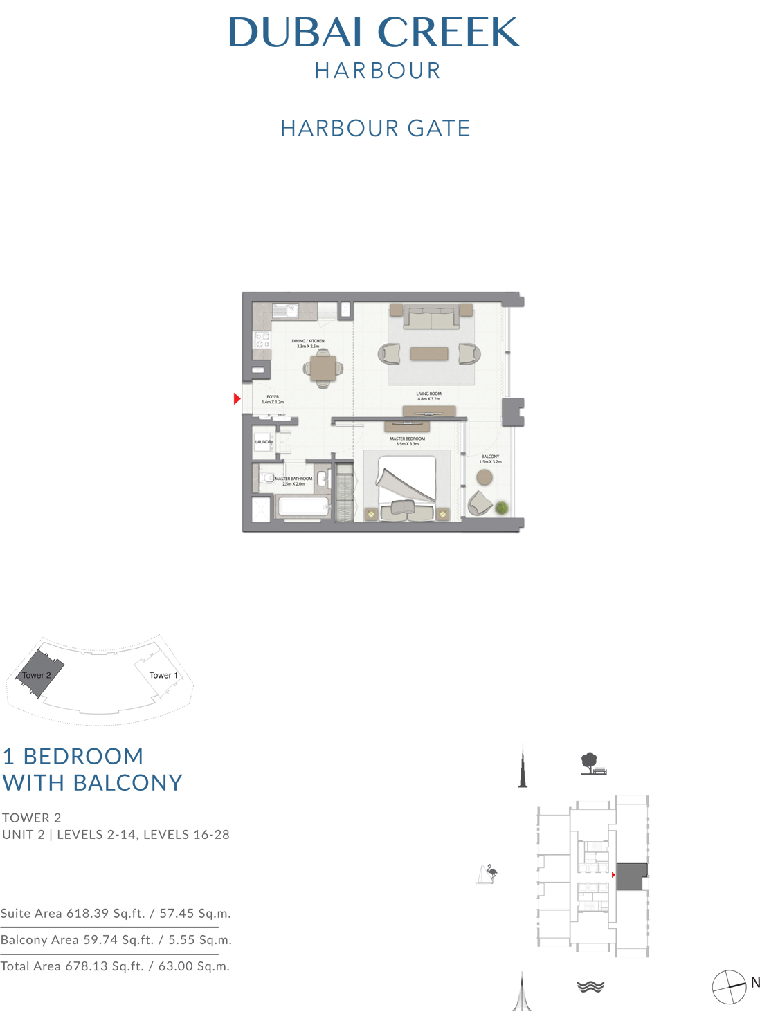 2 Bedroom