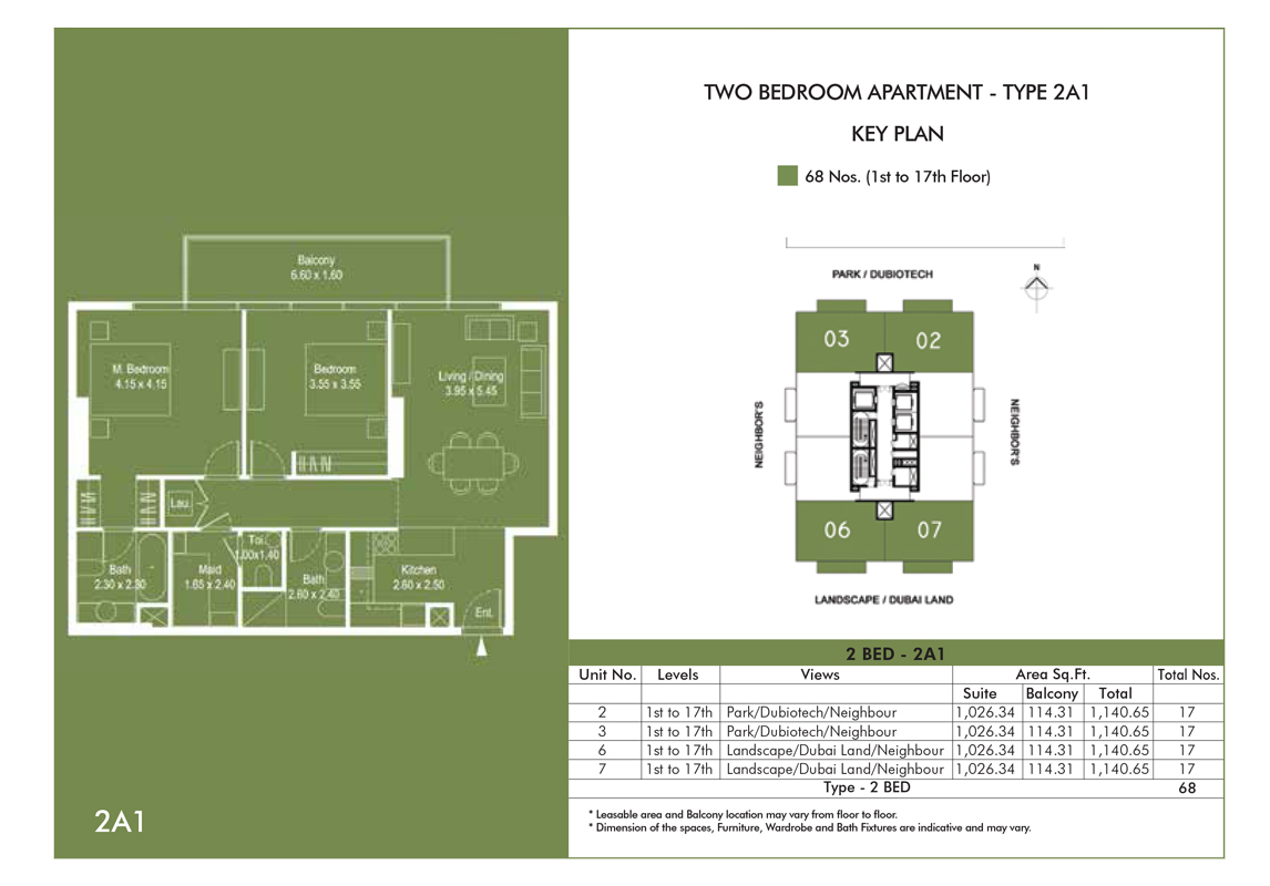 2 Bedroom