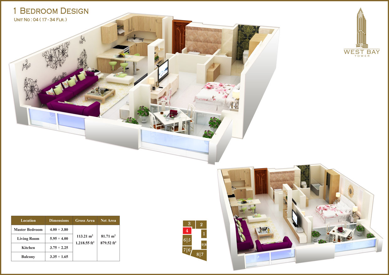 2 Bedroom