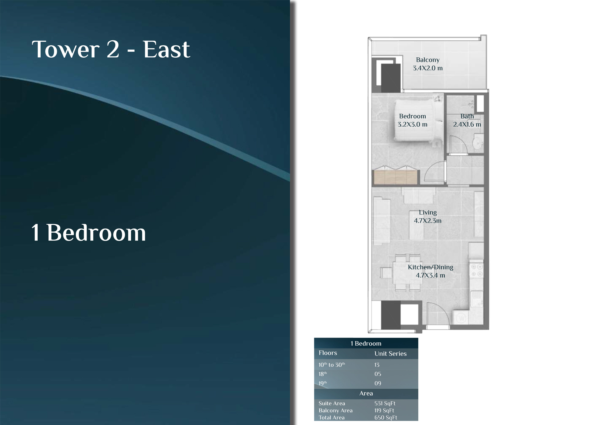 2 Bedroom
