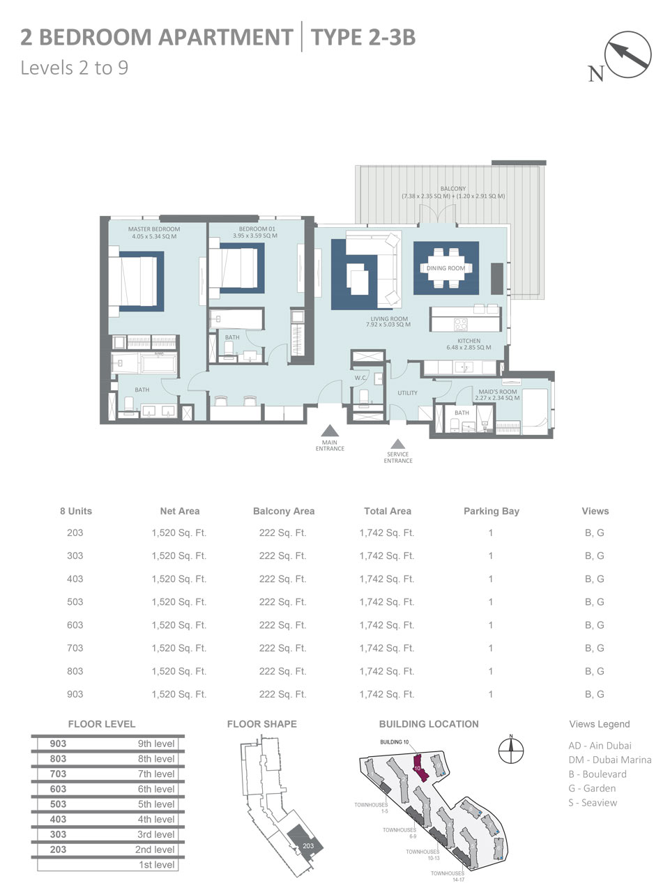 2 Bedroom