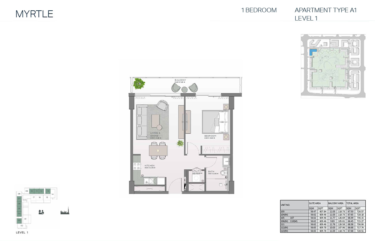 1 Bedroom