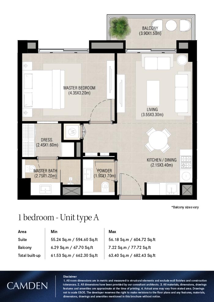1 Bedroom