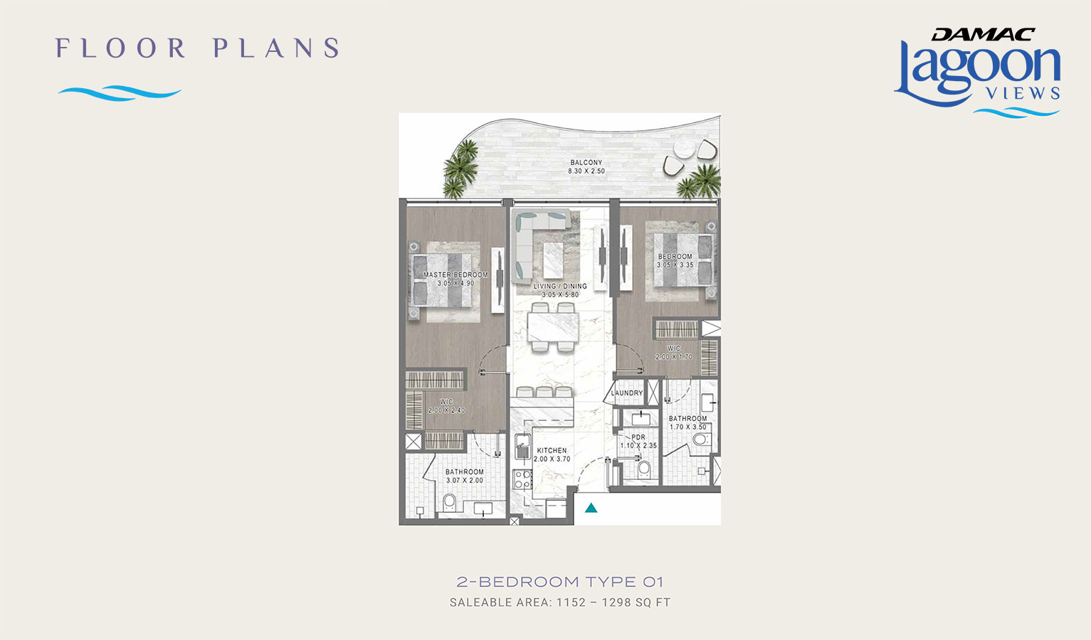 2 Bedroom