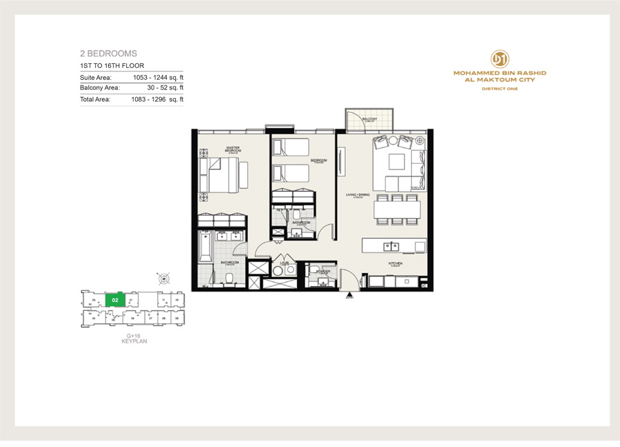 2 Bedroom
