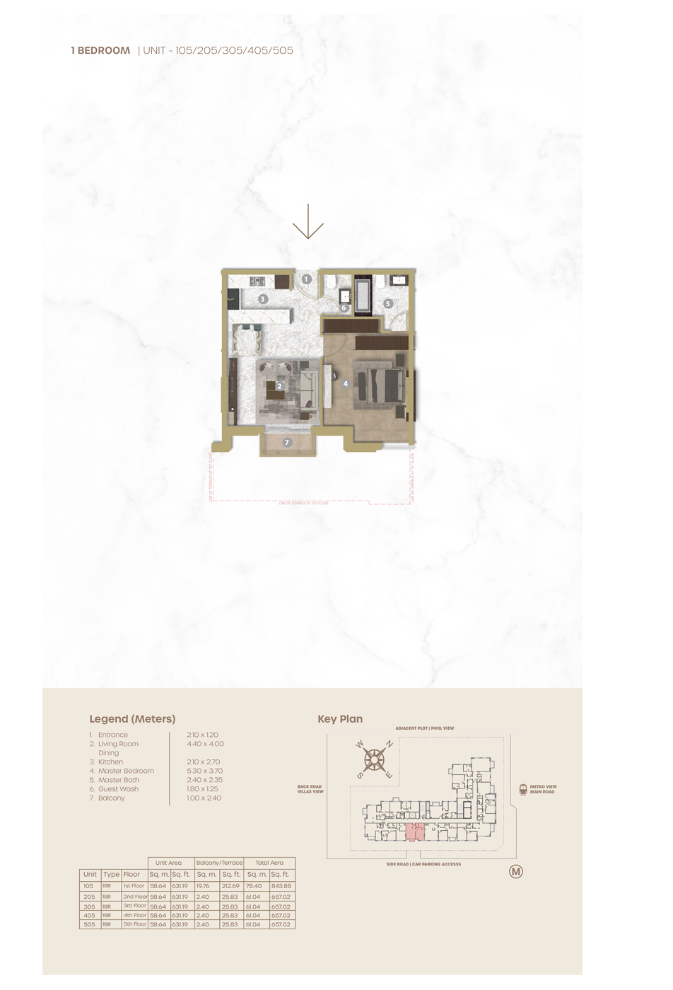 1 Bedroom