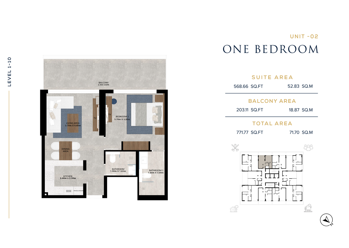 1 Bedroom