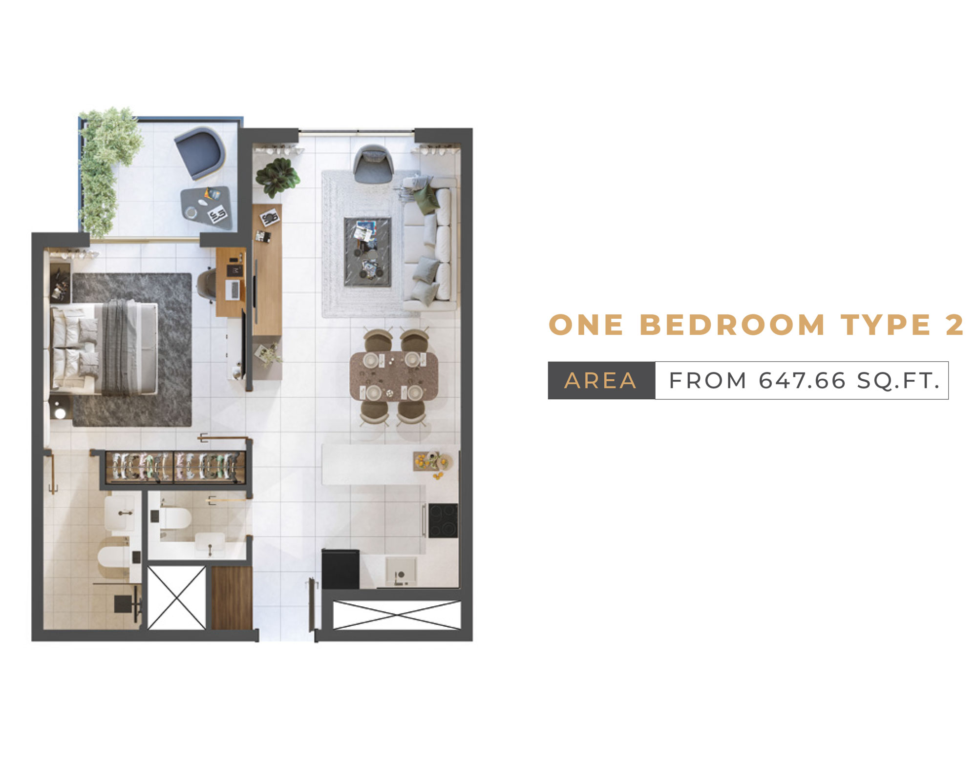2 Bedroom