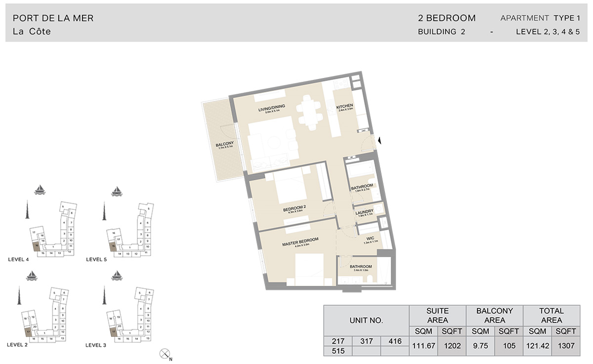 2 Bedroom