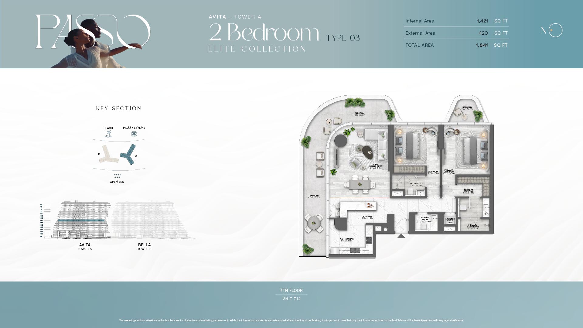 2 Bedroom