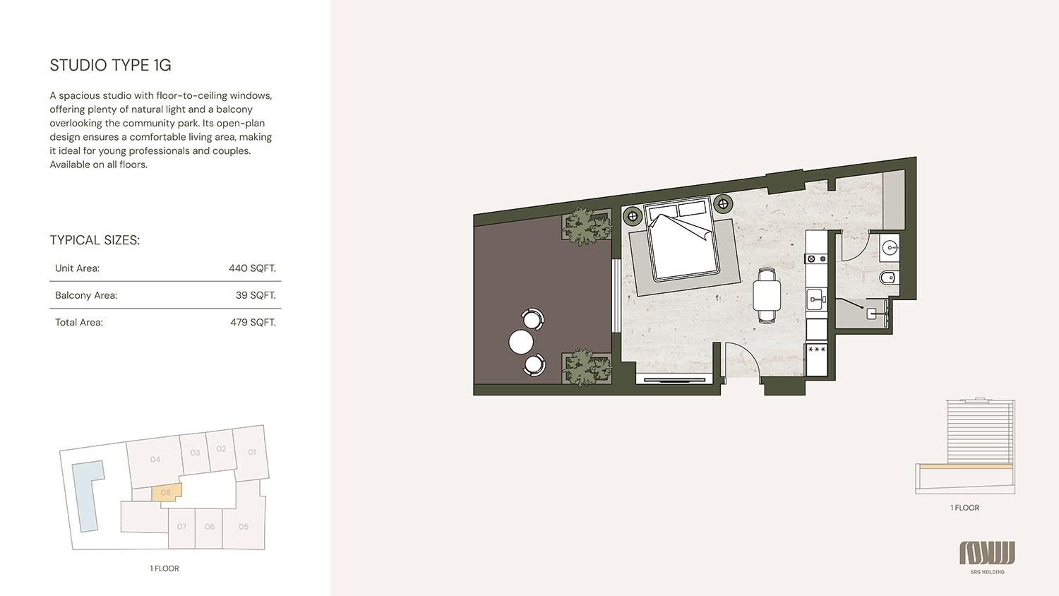 1 Bedroom