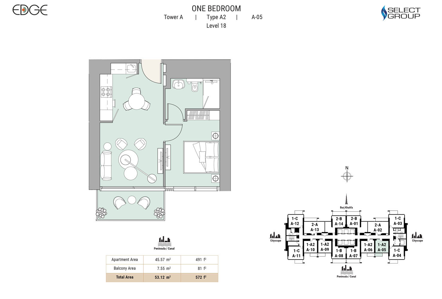 1 Bedroom
