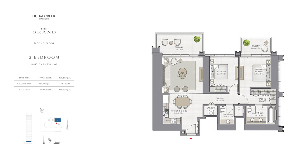 2 Bedroom