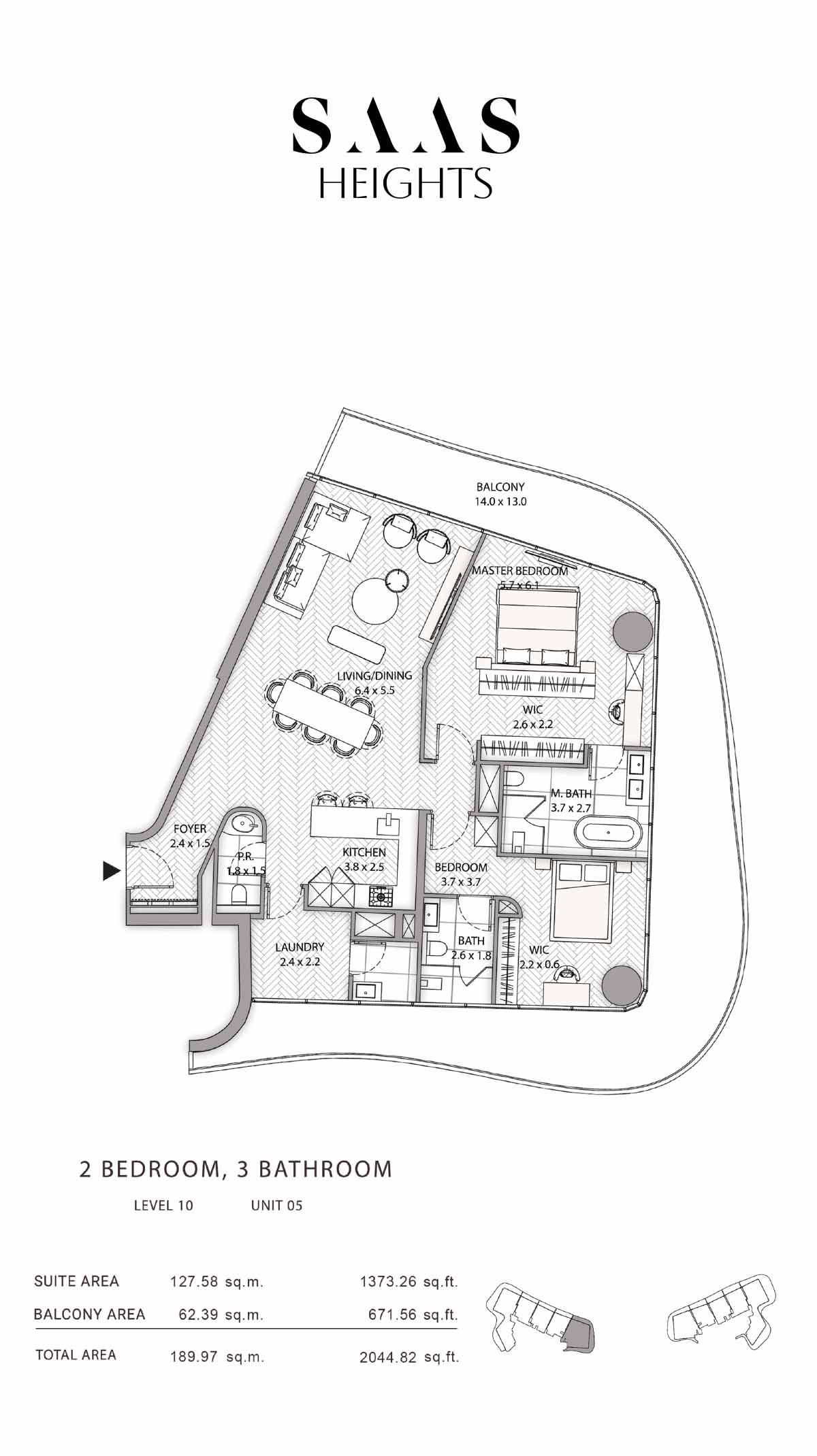 2 Bedroom