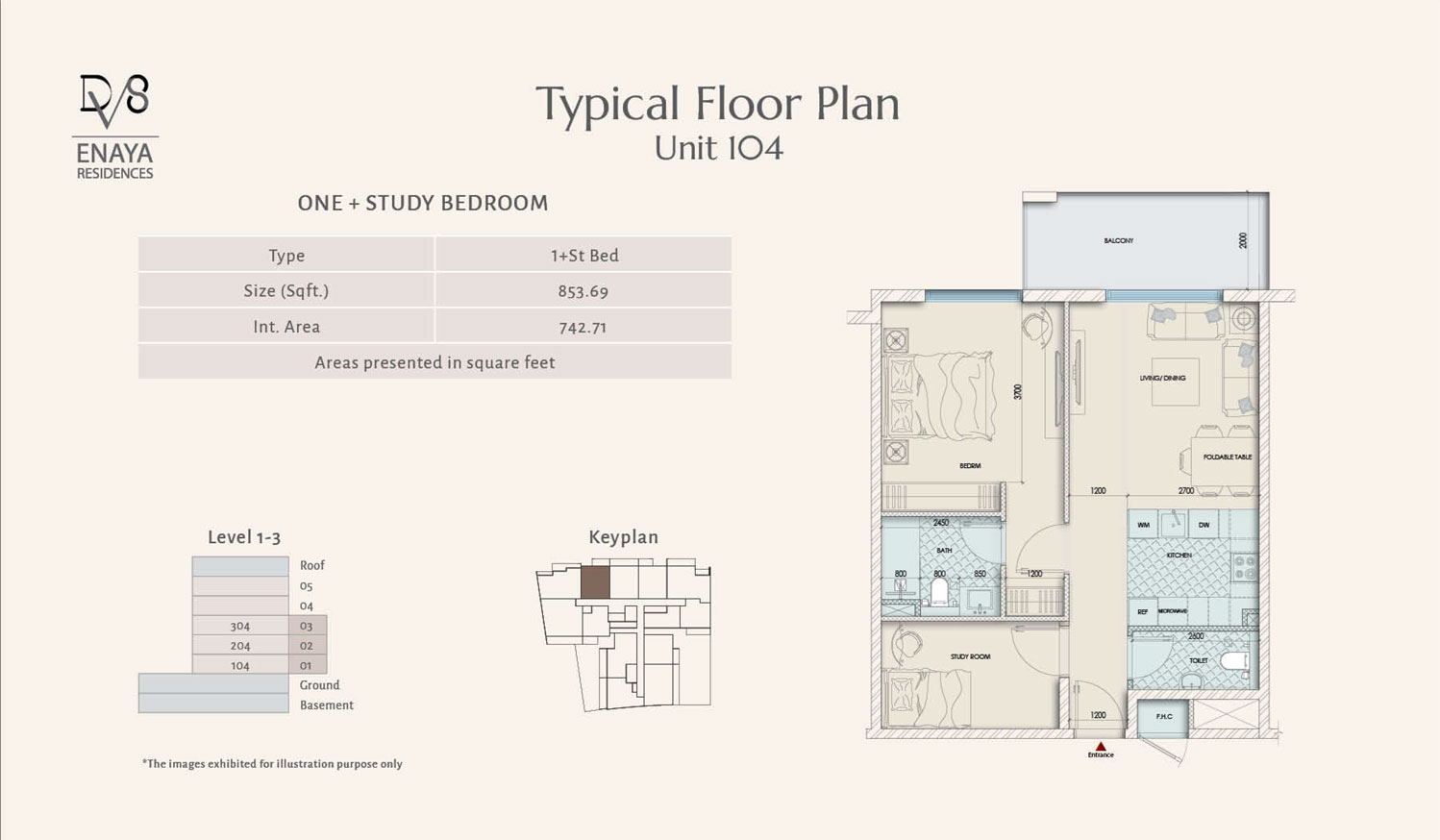 1 Bedroom