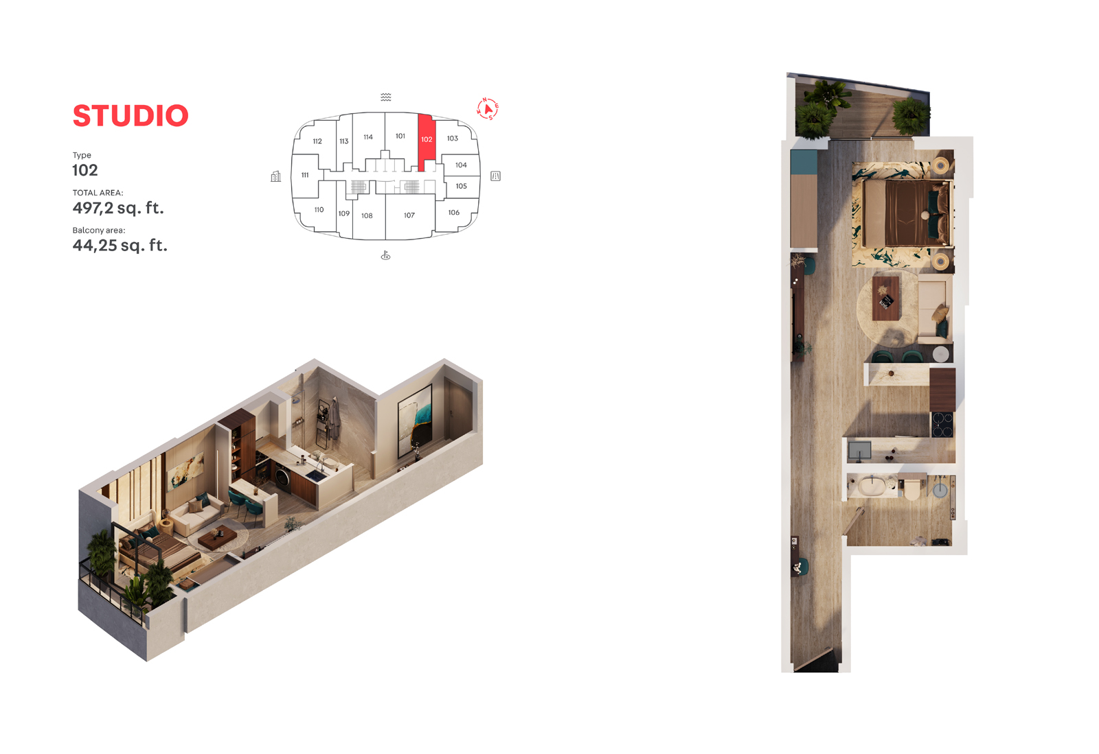 1 Bedroom