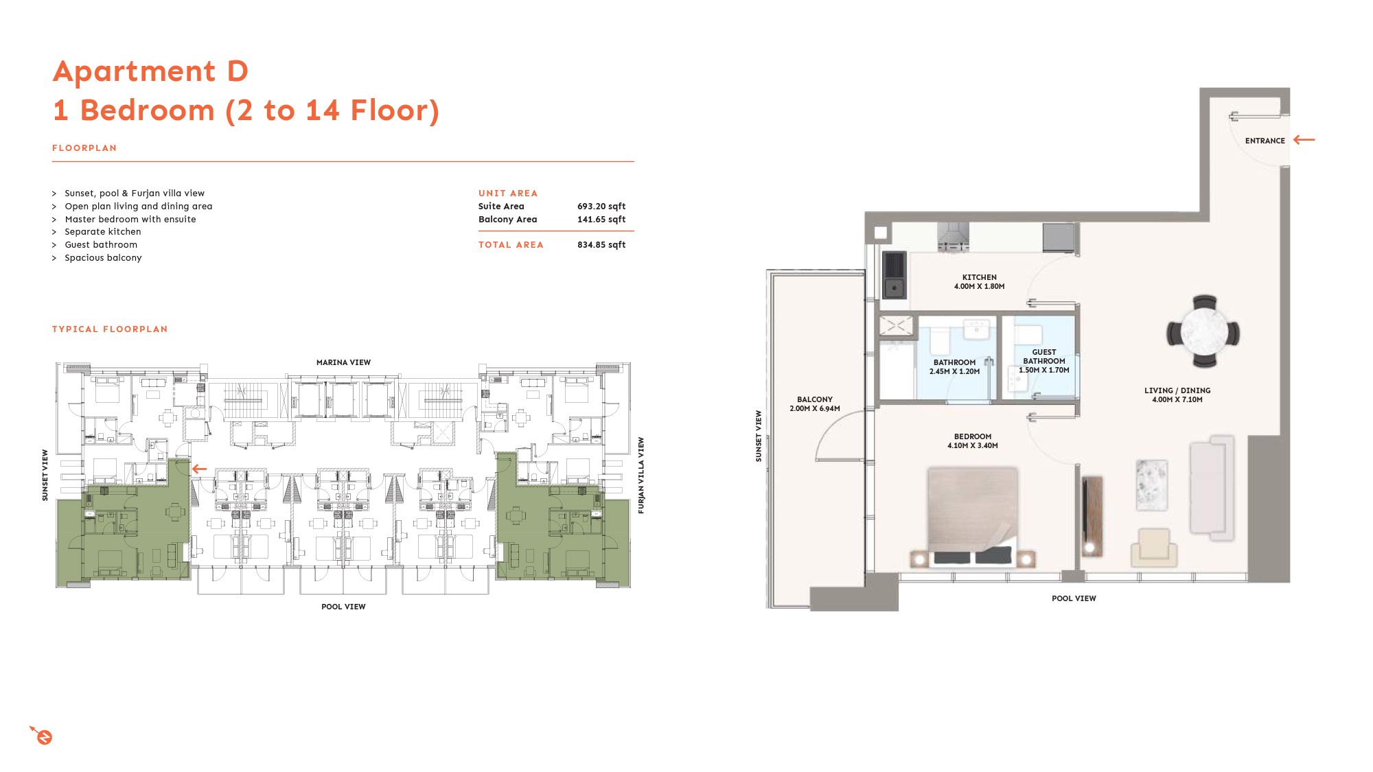 2 Bedroom