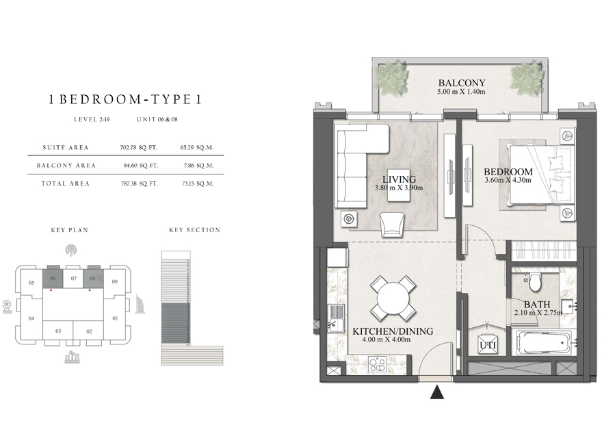 1 Bedroom