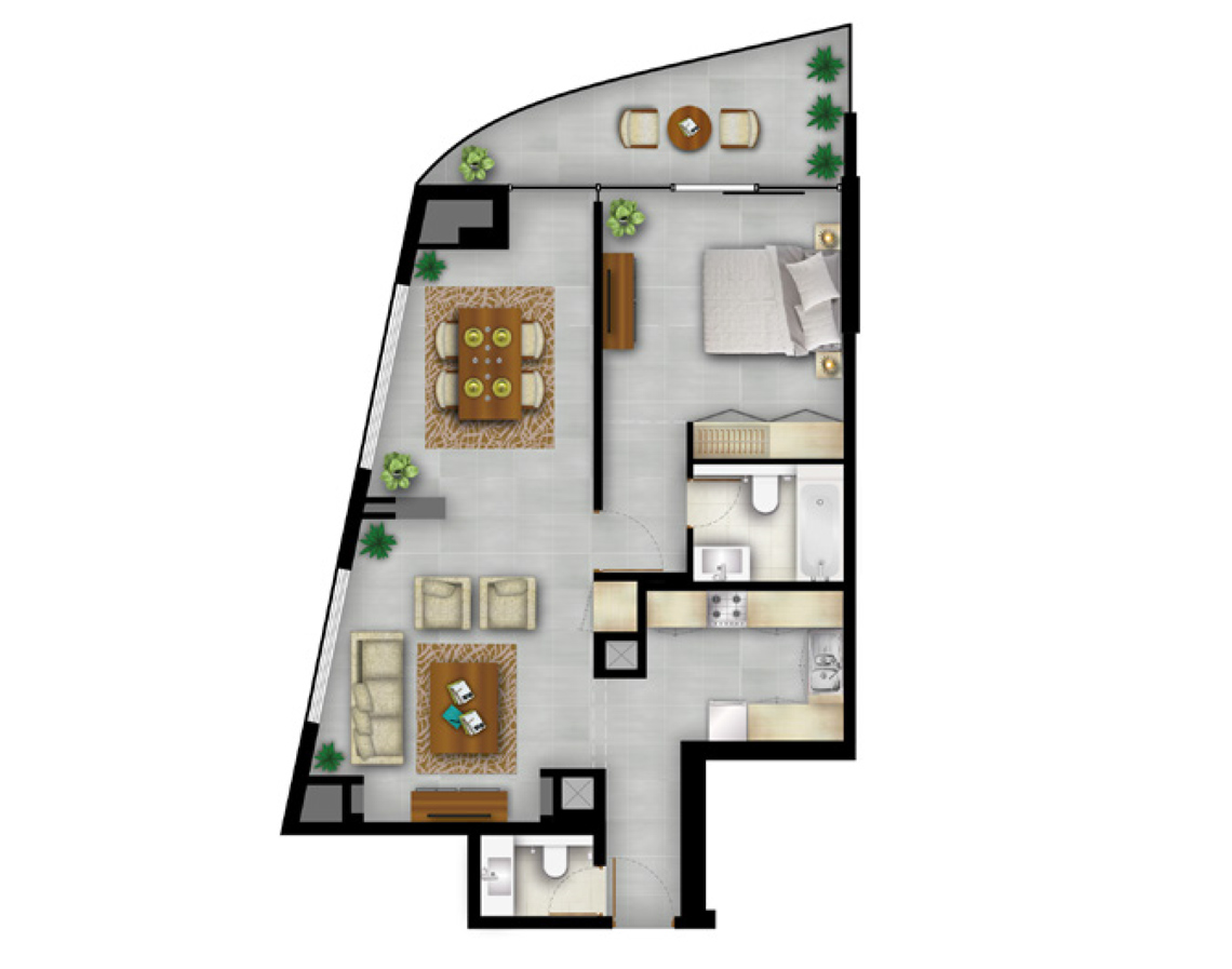 2 Bedroom