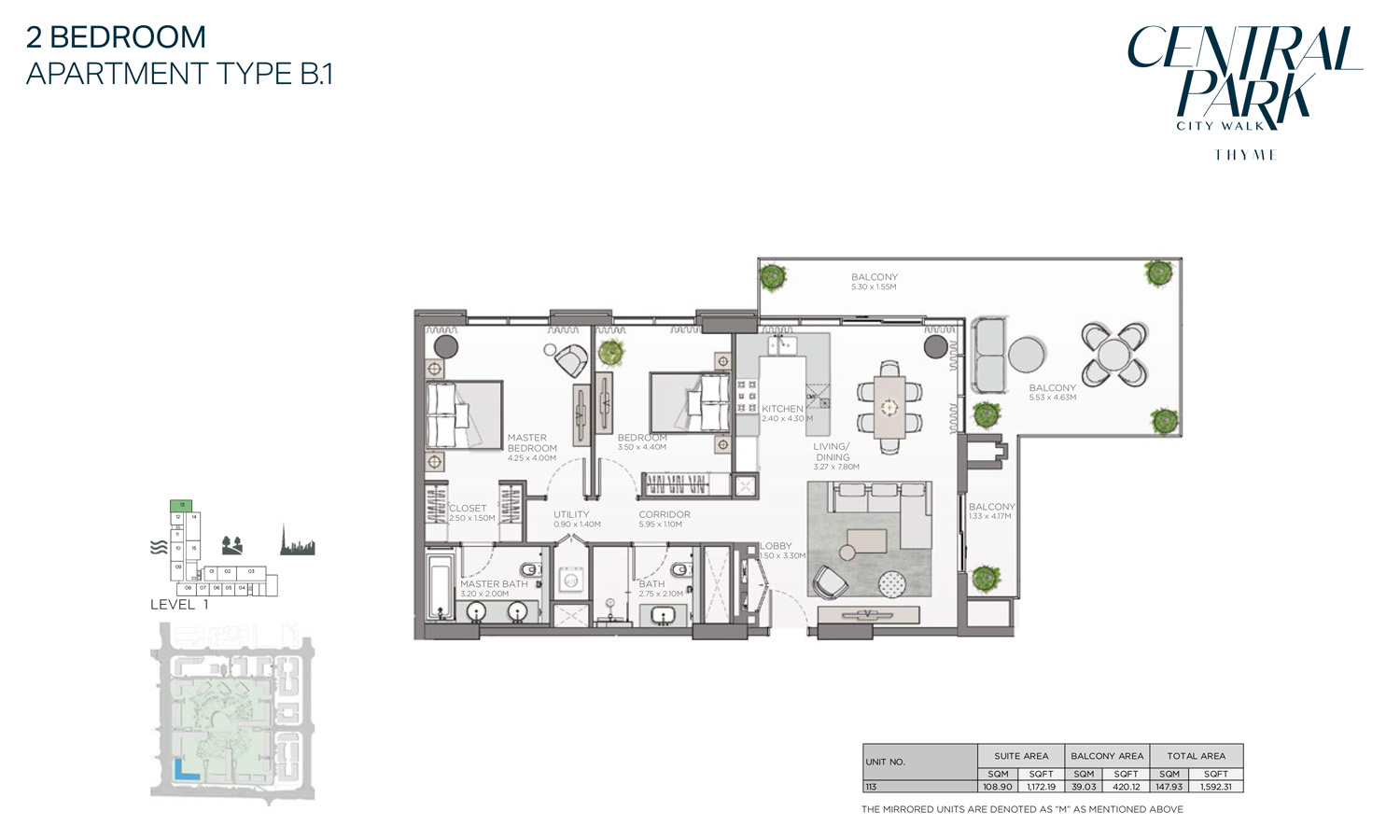 2 Bedroom