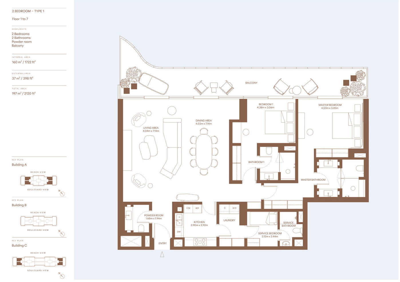 2 Bedroom