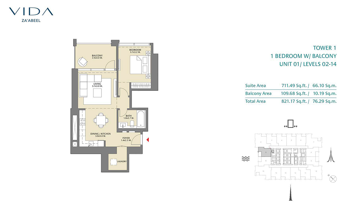 1 Bedroom
