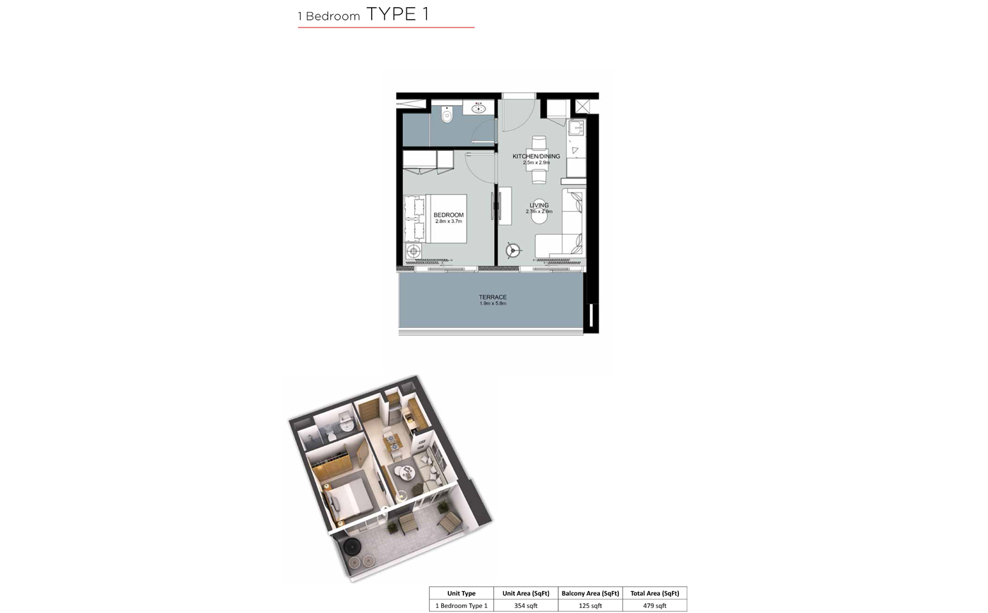 2 Bedroom