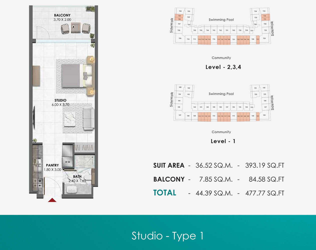 1 Bedroom