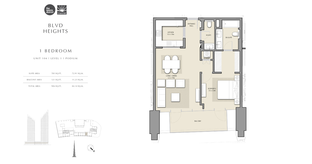 1 Bedroom
