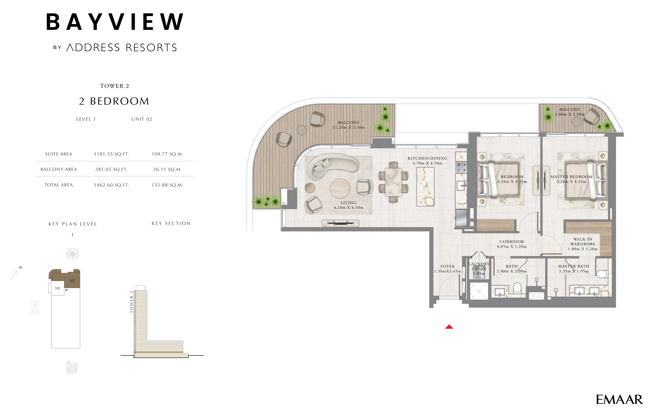 2 Bedroom