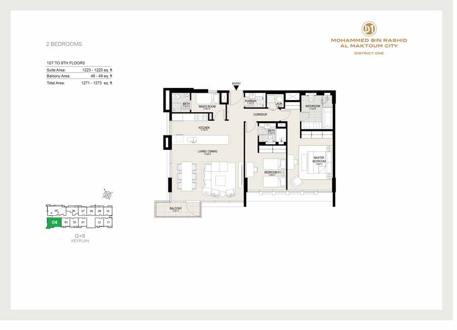 2 Bedroom