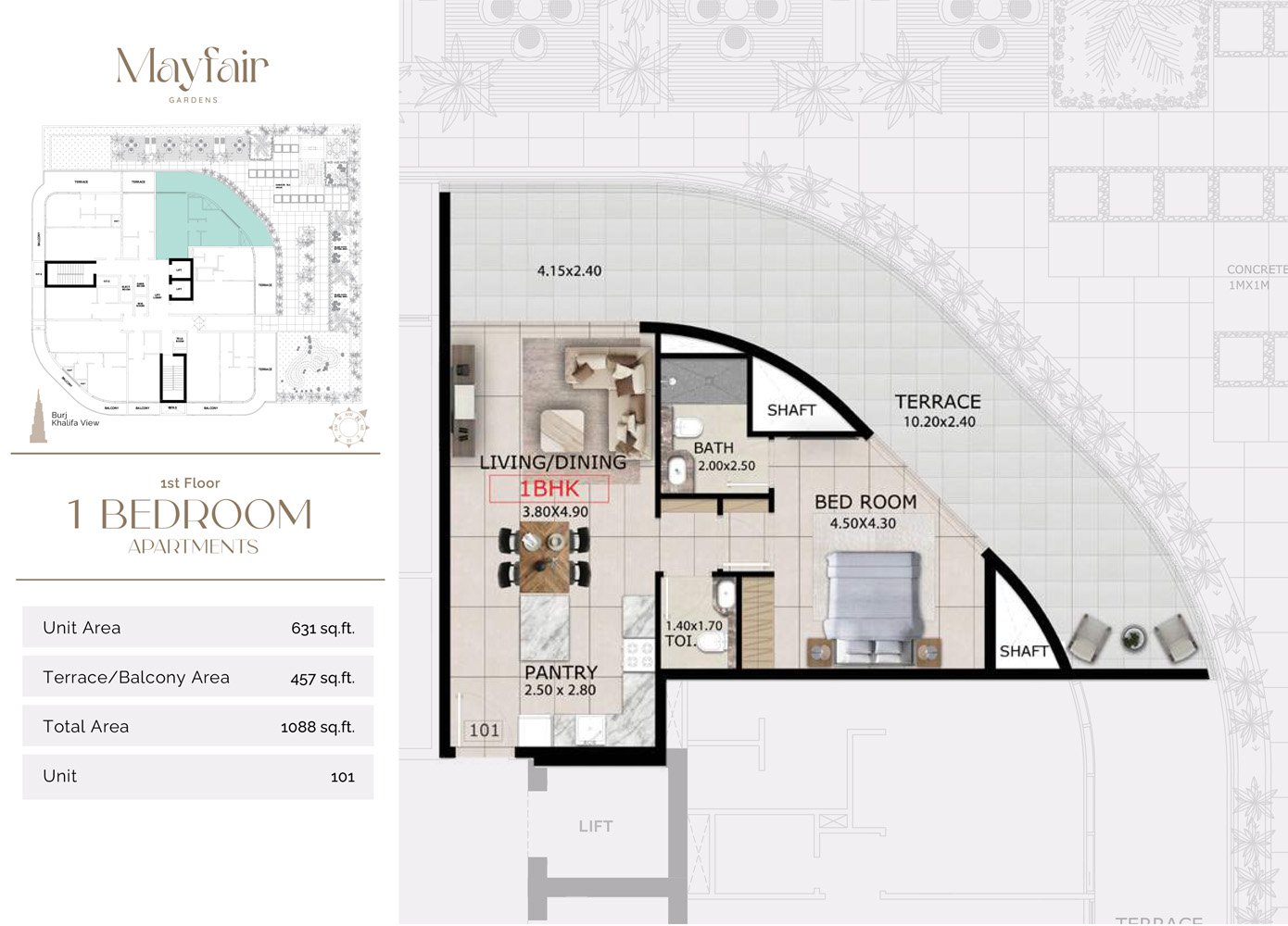 2 Bedroom