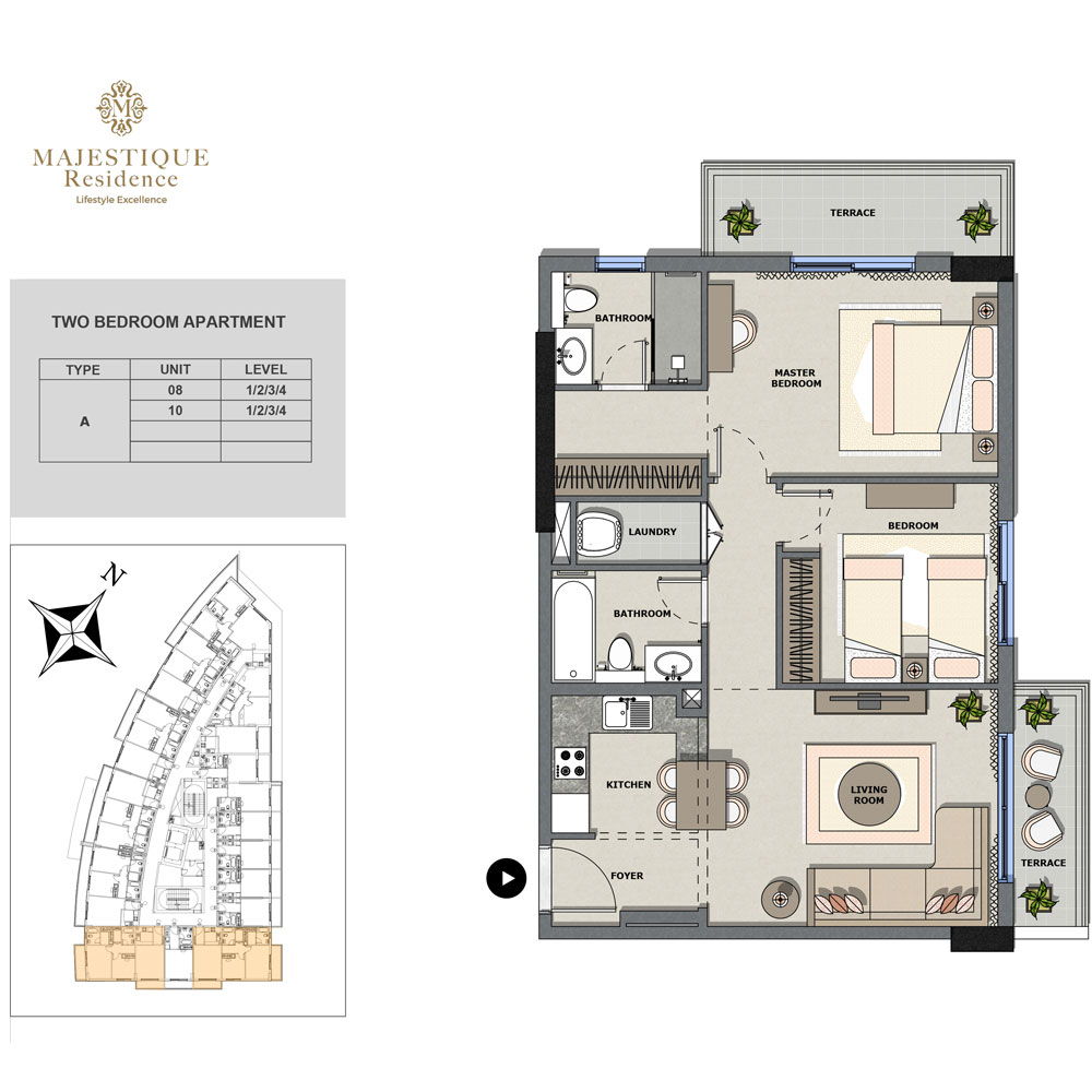 2 Bedroom