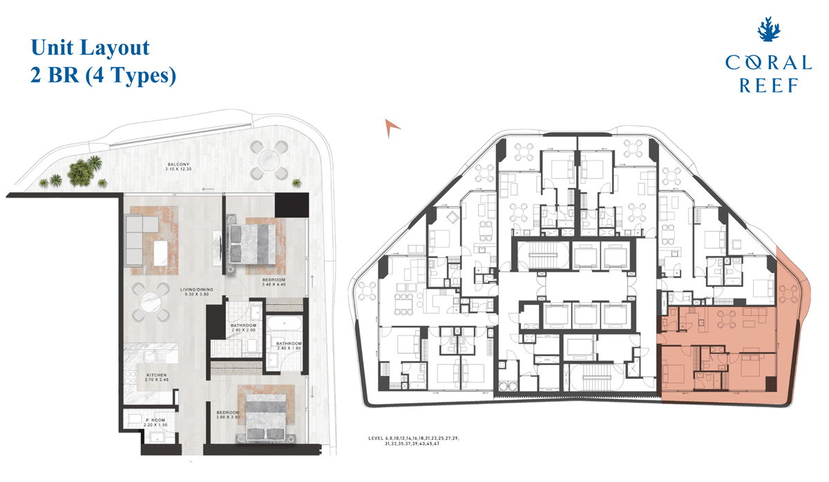 2 Bedroom