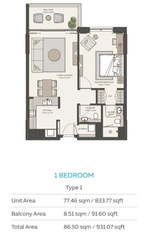 1 Bedroom
