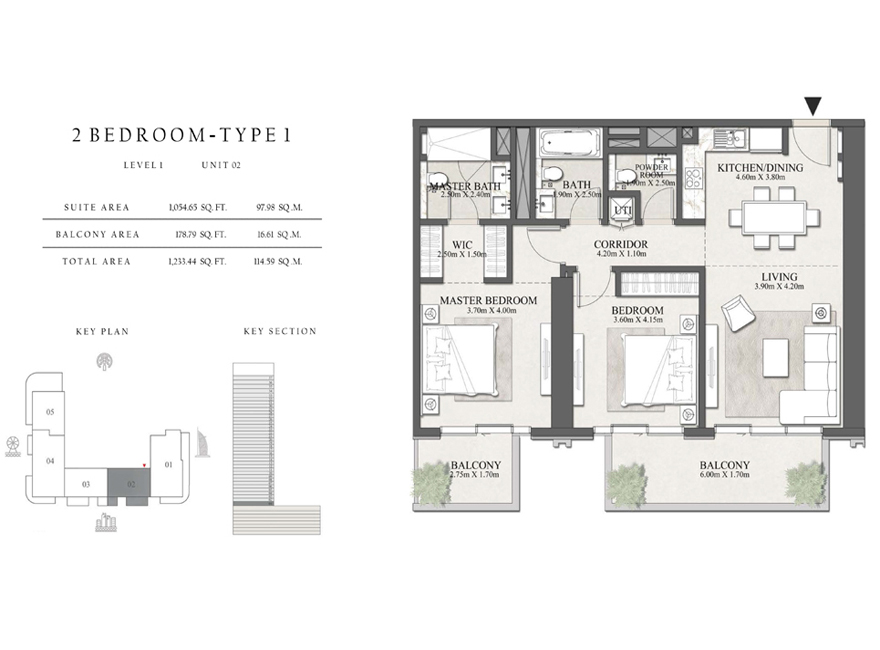 2 Bedroom