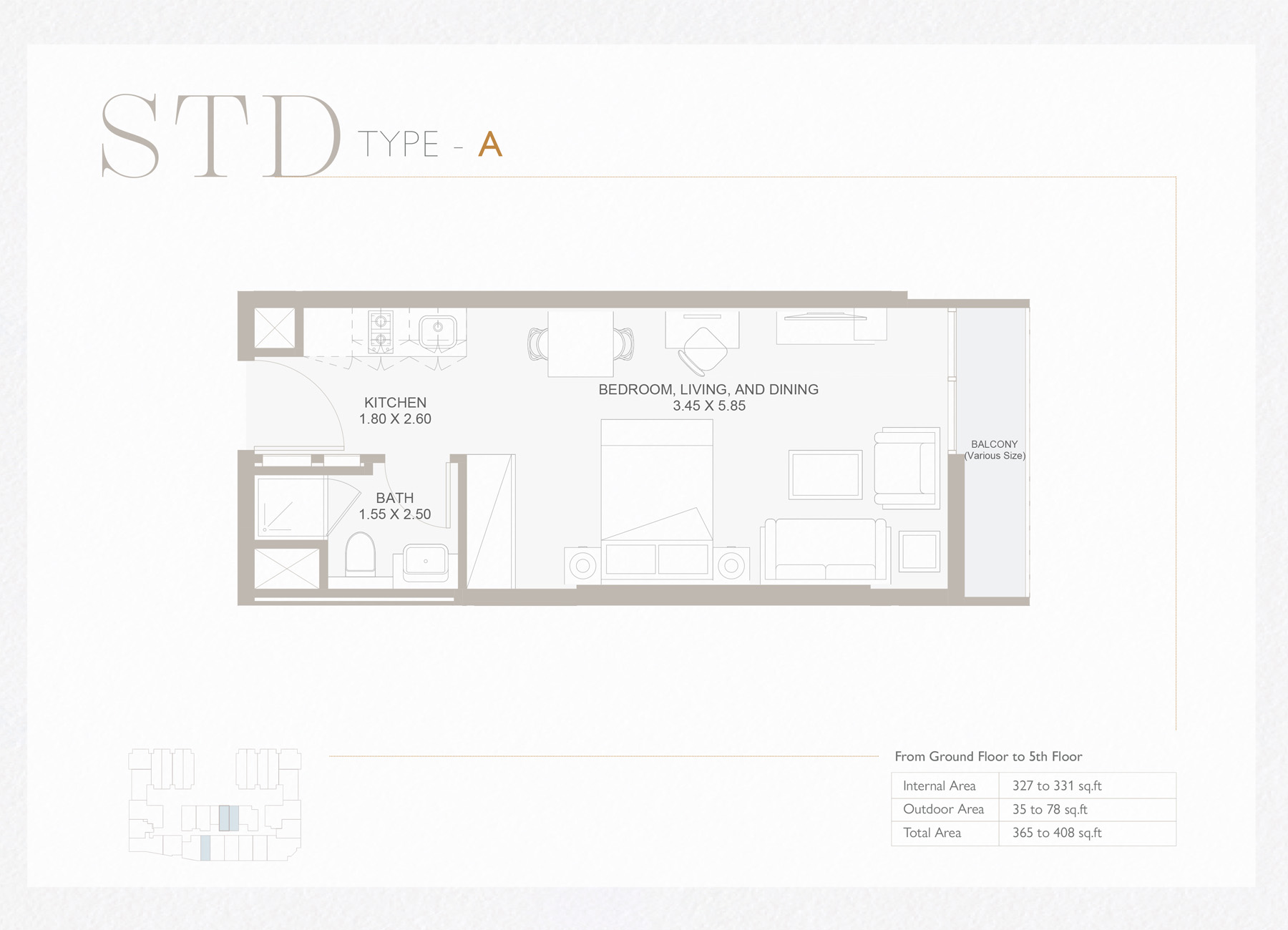 1 Bedroom