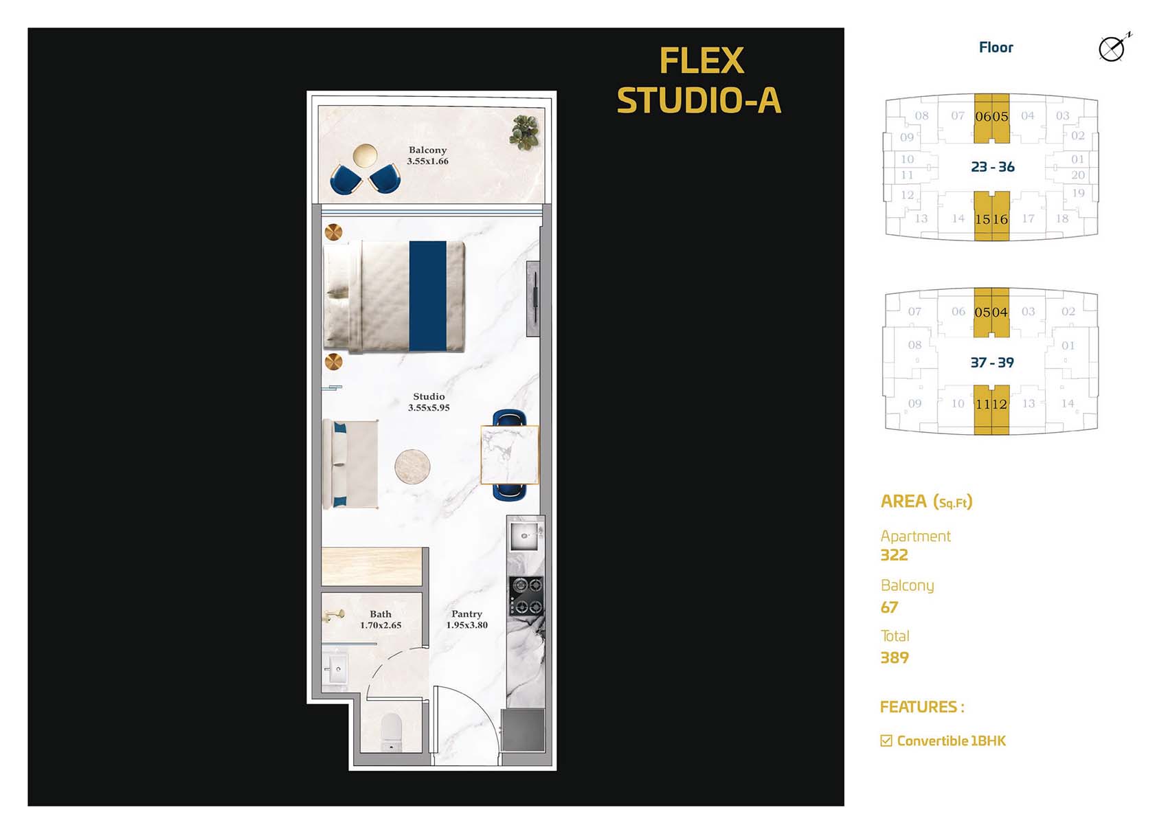 1 Bedroom