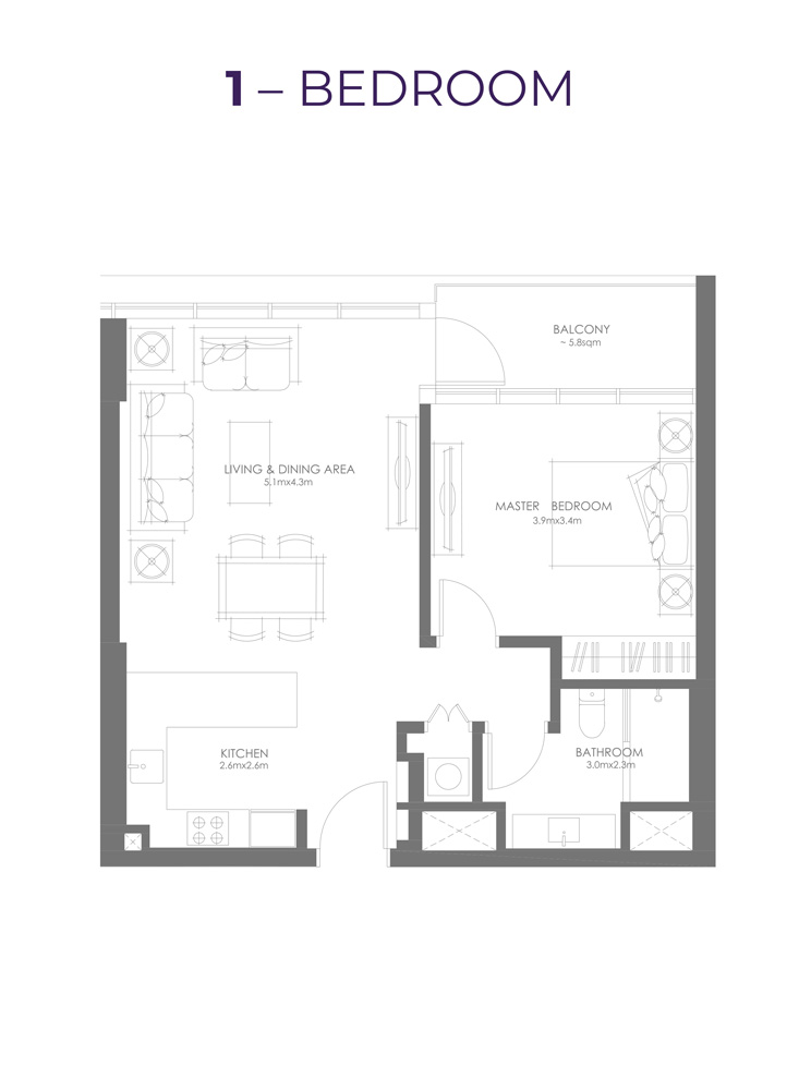 2 Bedroom
