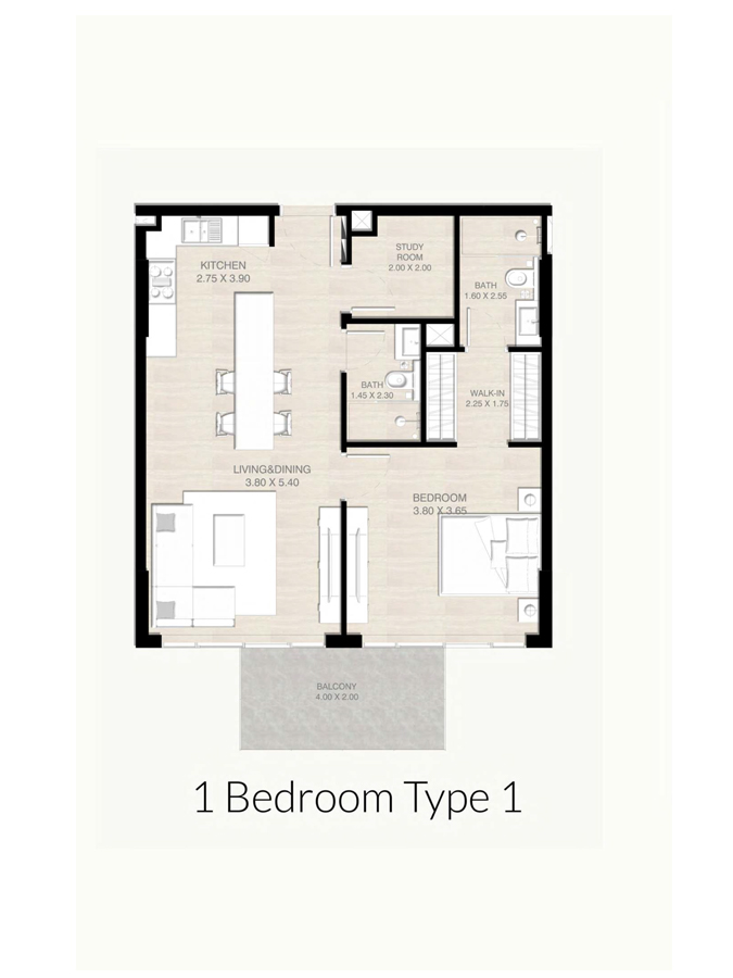 2 Bedroom