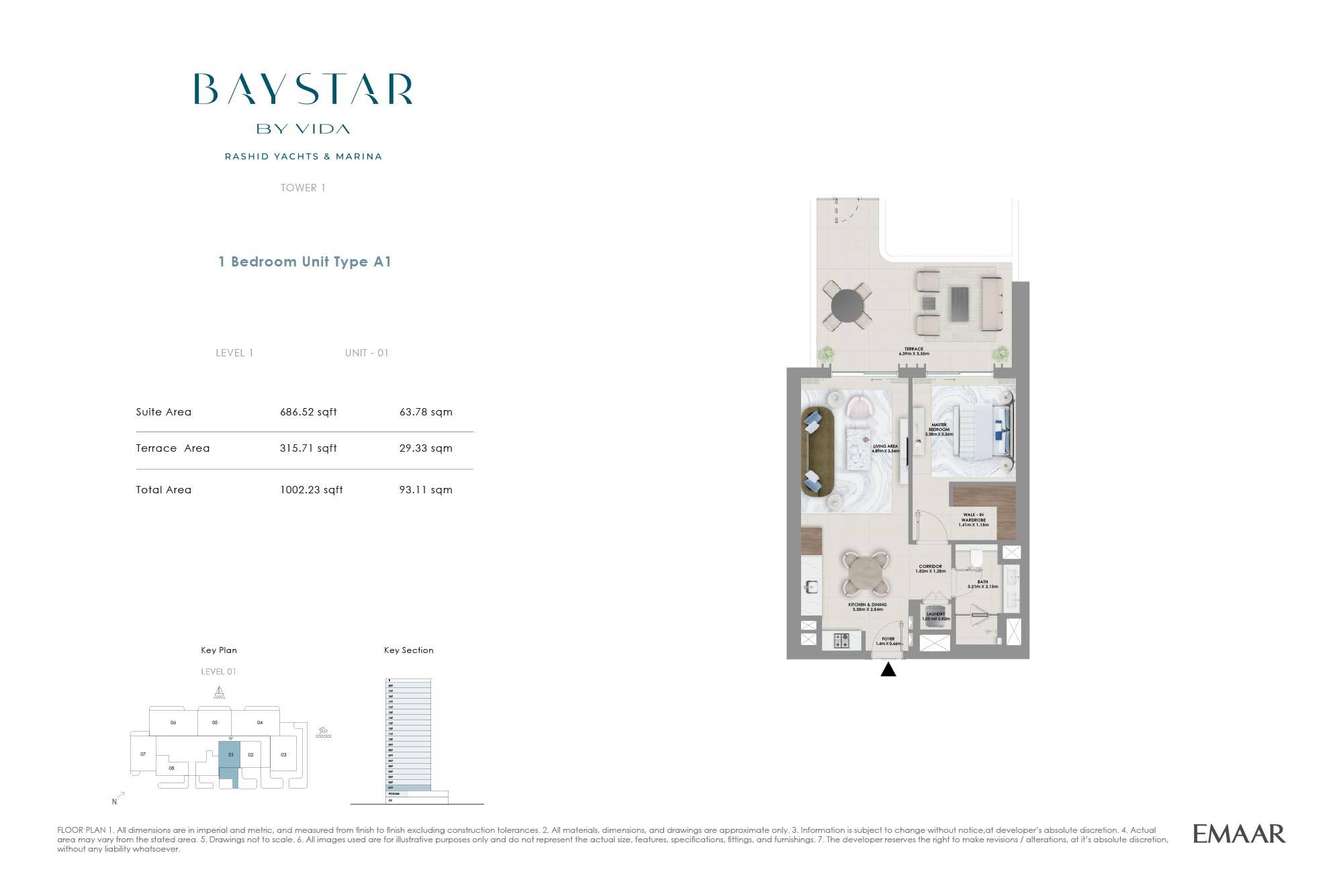 1 Bedroom