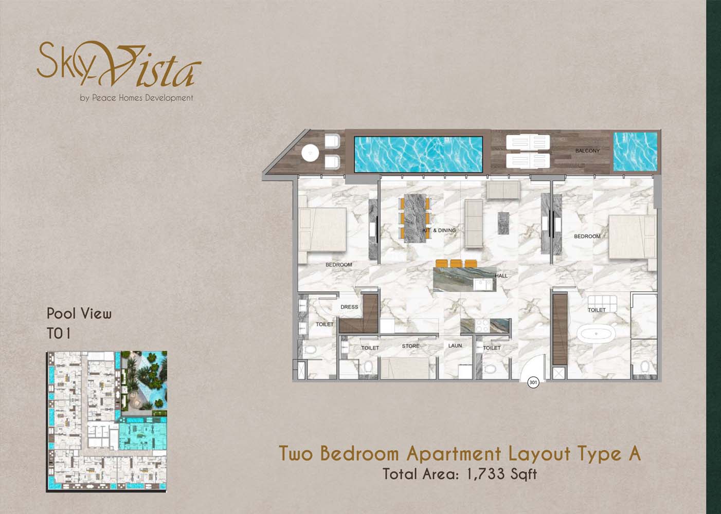 2 Bedroom