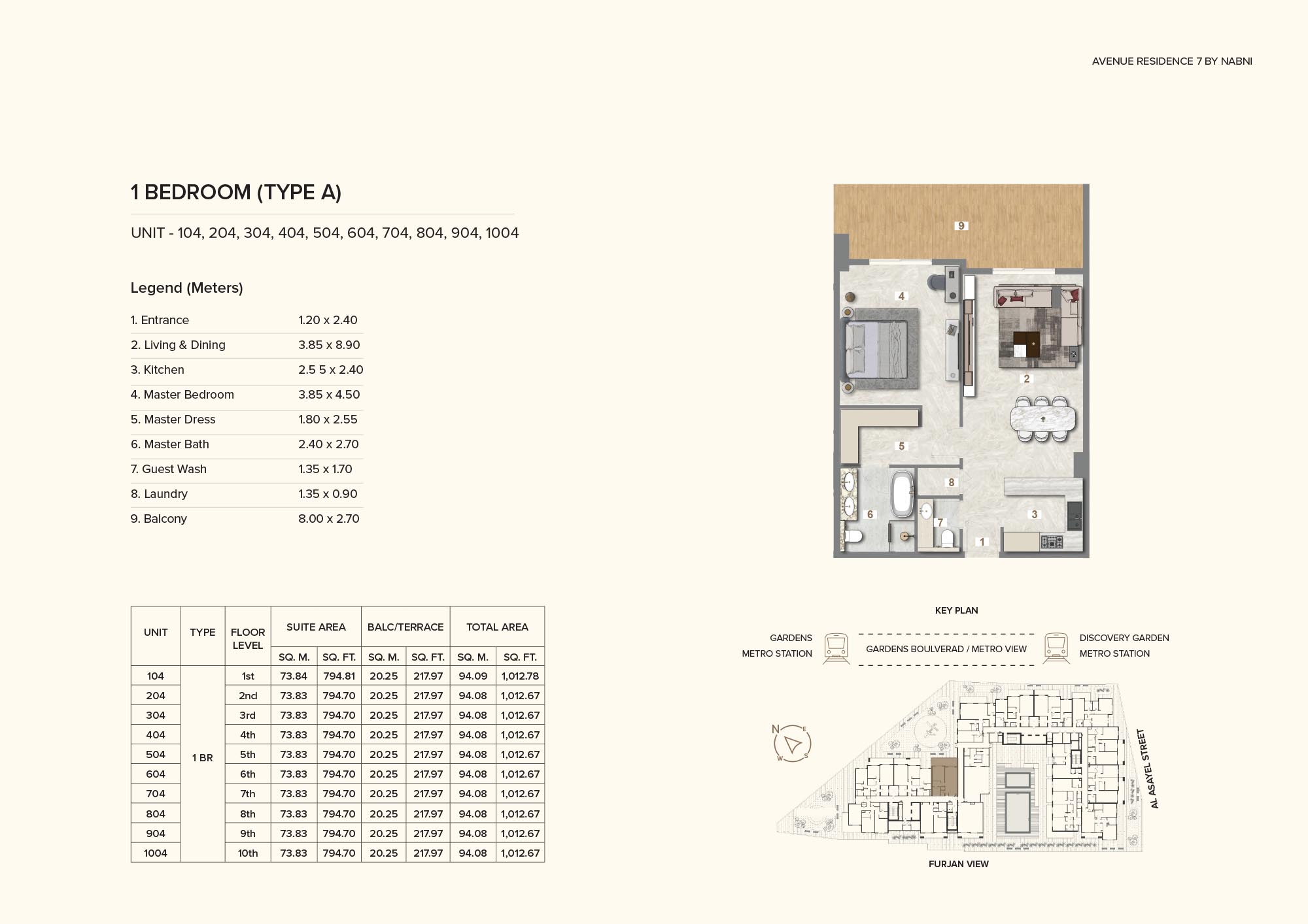 1 Bedroom