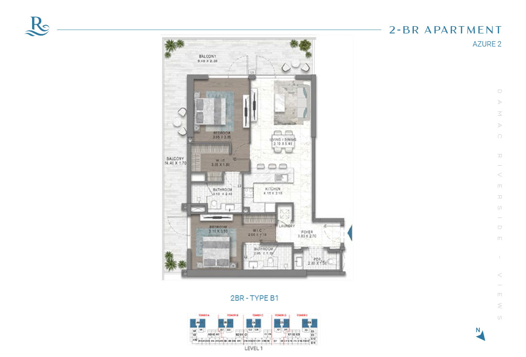 2 Bedroom