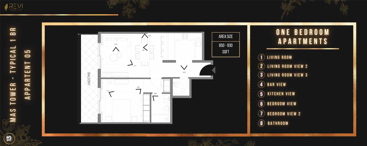 1 Bedroom