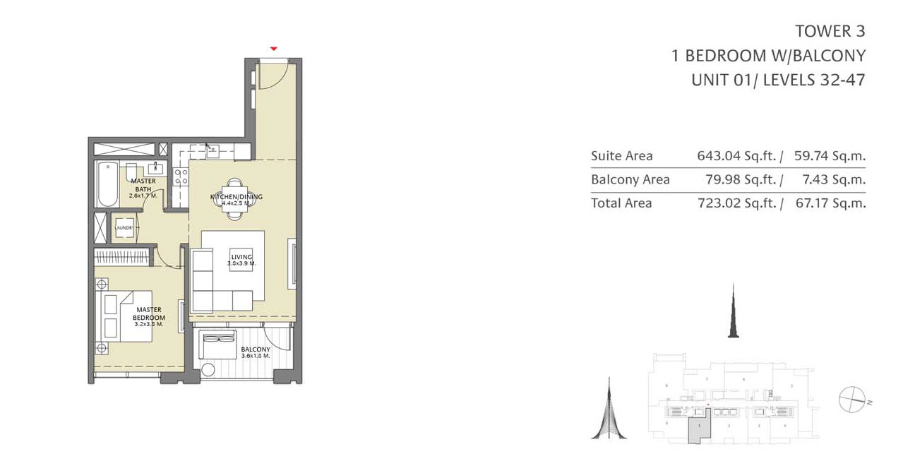 1 Bedroom